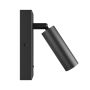 Aplique foco GU10 (MR11) con interruptor – IP20 – negro – foto 4