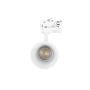 Foco trifásico para riel GU10 blanco – 80×140×180 mm – foto 4
