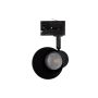 Foco trifásico para riel GU10 negro – 80×140×180 mm – foto 6