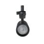 Foco trifásico para riel GU10 negro – 57×101×169 mm – foto 6