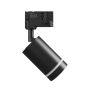 Foco trifásico para riel GU10 negro – 60×101×169 mm – foto 3