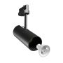 Foco trifásico para riel GU10 negro – 65×160×232 mm – foto 6