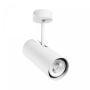 Foco de superficie GU10 – blanco – IP20 – 65×160×232 mm – sin bombilla