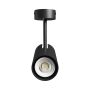 Foco de superficie GU10 – negro – IP20 – 65×160×232 mm – sin bombilla – foto 3