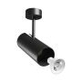 Foco de superficie GU10 – negro – IP20 – 65×160×232 mm – sin bombilla – foto 6