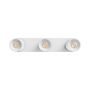Foco de superficie GU10 3 cabezales – blanco – IP20 – 350×70×135 mm – sin bombilla – foto 3