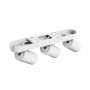 Foco de superficie GU10 3 cabezales – blanco – IP20 – 350×70×135 mm – sin bombilla – foto 4