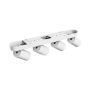 Foco de superficie GU10 4 cabezales – blanco – IP20 – 480×70×135 mm – sin bombilla – foto 4
