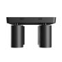 Foco de superficie GU10 4 cabezales – cuadrado – negro – IP20 – 220×220×134 mm – sin bombilla – foto 3