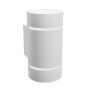 Aplique de pared G9 – redondo – blanco – IP20 – 80×150 mm – sin bombilla – foto 3
