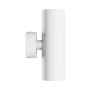 Aplique de pared GU10 2 cabezales – redondo – blanco – IP20 – 55×160×90 mm – sin bombilla – foto 3