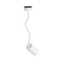 Aplique foco GU10 con brazo flexible 410 mm – IP20 – blanco – foto 5