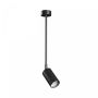 Aplique foco GU10 con brazo largo 450 mm – IP20 – negro