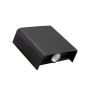 Lámpara de pared LED 2W CCT arriba/abajo IP54 negra – foto 5