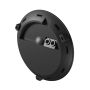 Lámpara de techo E27 – redonda – negro – con sensor de movimiento – IP65 IK08 – Ø300×90 mm – sin bombilla – foto 5