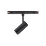 Foco LED de carril de 6W CCT 48V regulable, color negro. – foto 5