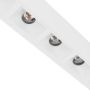 Luminaria LED de rejilla para carril estrecho 6W K3000 48V 100 mm Blanca – foto 5