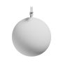 Luminaria LED tipo globo para carril estrecho 7W K3000 48V Ø100 mm Blanca – foto 3