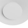 Lámpara colgante LED de disco para carril estrecho, 7W K3000 48V Ø170 mm, blanca – foto 5