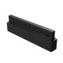 Luminaria LED de rejilla para carril estrecho 6W K3000 48V 100 mm Negra – foto 4