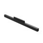 Luminaria LED alargada para carril estrecho, 10W K3000 48V 300 mm, color negro. – foto 4