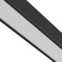 Luminaria LED alargada para carril estrecho, 10W K3000 48V 300 mm, color negro. – foto 5