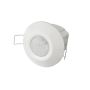 Sensor PIR HIR-21 1-10V empotrable – Función pasillo – Blanco