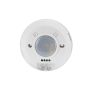 Sensor de movimiento PIR 360° 6 m de superficie máx. 1000W 230V – Blanco – foto 4