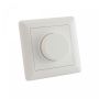 Regulador DALI giratorio con interruptor 80×80 mm – sin fuente de alimentación integrada