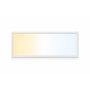 Panel LED de 60x30 cm | 24 W | Temperatura de color ajustable | 3000 K-6000 K | Sin parpadeo | Blanco