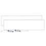 Panel LED 30x120 cm | 40W | 3600 lúmenes | CRI80 | Sin parpadeo | 9 mm | Blanco – foto 6
