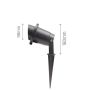 Foco de jardín con pica GU10 – Aluminio – Negro – IP65 – Orientable – 98 x 185 mm – foto 4