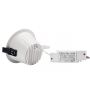 Foco LED empotrable Ø13,9 cm 6-20W K4000 IP44 Blanco – foto 7