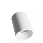 Foco LED de superficie redondo 10 W 4000 K IP44 UGR<19 Ø75×100 mm – blanco