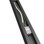 Luminaria lineal LED de 120 cm, 20-40 W, temperatura de color correlacionada (CCT), 100 lm/W, IP20, color negro. – foto 6