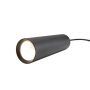 Lámpara colgante GU10 para carril trifásico Ø55 mm con cable de 1 m – Negro – foto 4