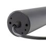 Lámpara colgante GU10 para carril trifásico Ø55 mm con cable de 1 m – Negro – foto 6