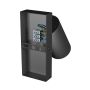 Aplique de pared GU10 – redondo – negro – con interruptor – IP20 – 55×100 mm – sin bombilla – foto 5