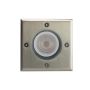 Foco empotrable de suelo LED GU10 cuadrado IP67 110x110x140 mm gris – con cableado pasante – foto 3