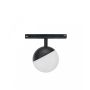Luminaria esfera LED para carril 48V 5W K3000 435 lm CRI90 – Ø100 mm – Negro