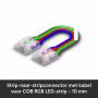 Conector de tira a tira con cable para tira LED COB RGB – 10 mm – foto 3