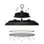 Campana LED UFO 200W con controlador Lifud 150L / W IP65