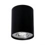 LED Spot GU10 Surface-Mounted Round Black IP20 94x125mm regulated eye