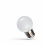 Lámpara LED blanca con casquillo E27 de 1 Watt