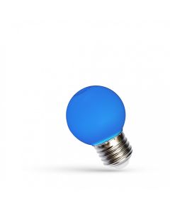 Lámpara Led azul con casquillo E27 1 Watt