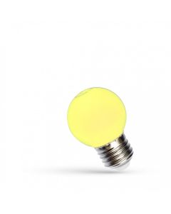 Lámpara Led amarilla con casquillo E27 1 Watt